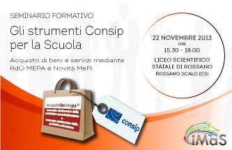 Workshop su Consip, Mercato  Elettronico e Firma Digitale. Liceo Scientifico Rossano (CS)